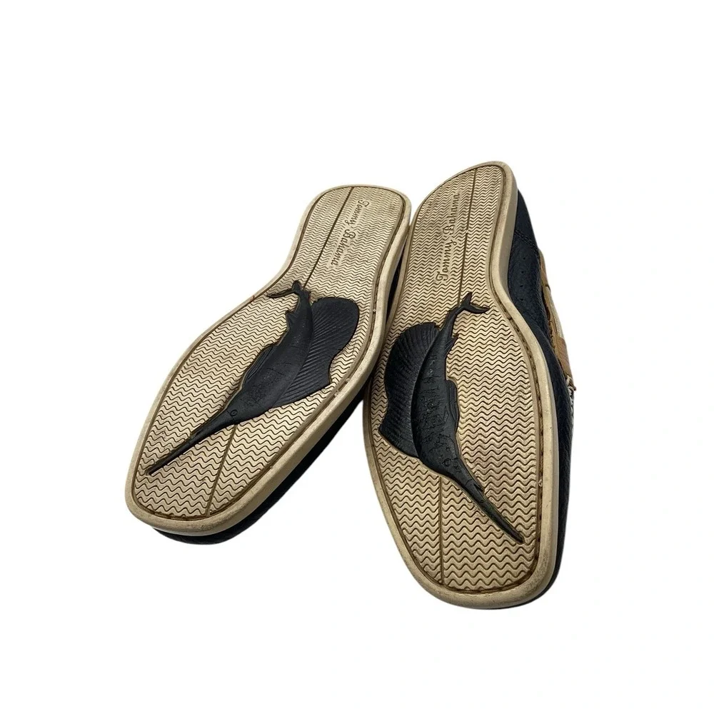 Tommy Bahama Shoes‎ Mens 9.5M Tan Brown Leather Boat (3231men9)